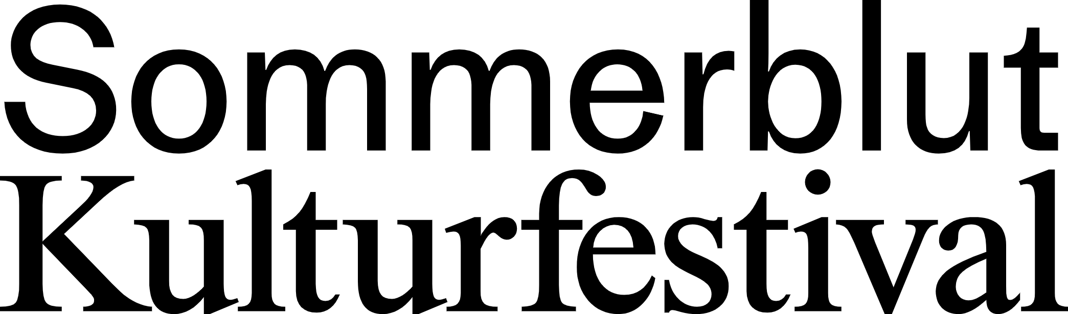 Sommerblut Kulturfestival Logo